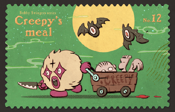 Creepy's meal Stamp