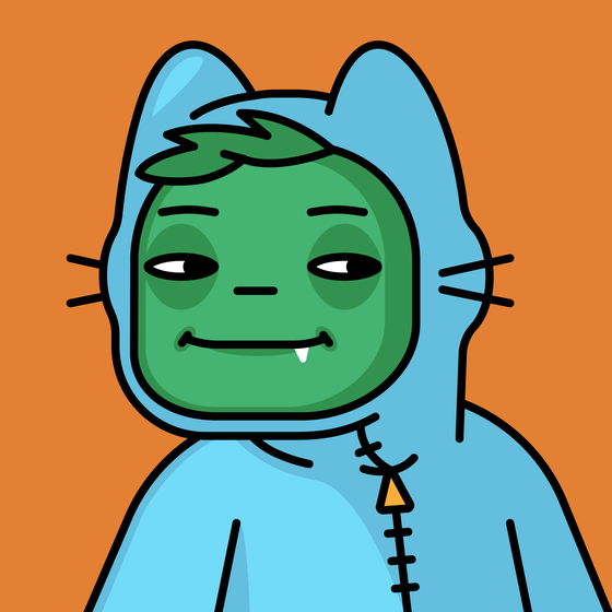 Infected Blue Cat #8