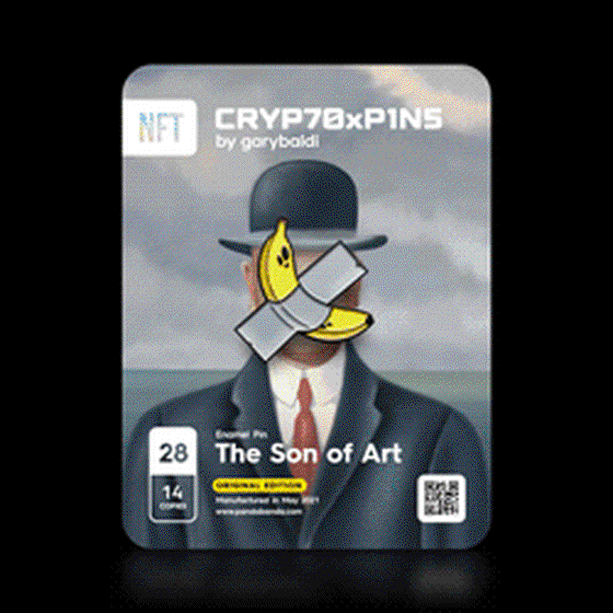 CRYPTOxPINS #28 The Son Of Art