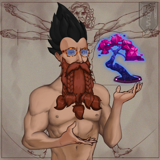 Inventors NFT #288 - Leonardo da Vinci