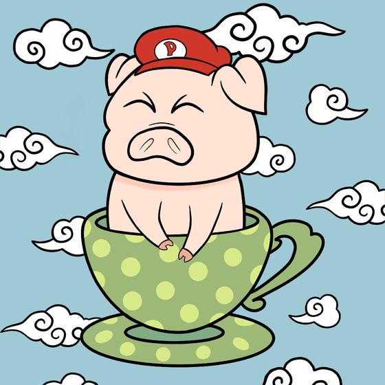 Lucky Teacup Piggy Club #2323