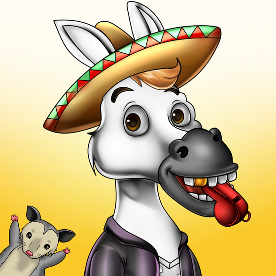 Sombrero Donkey #1167