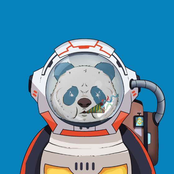 Panda Astronaut Club #688