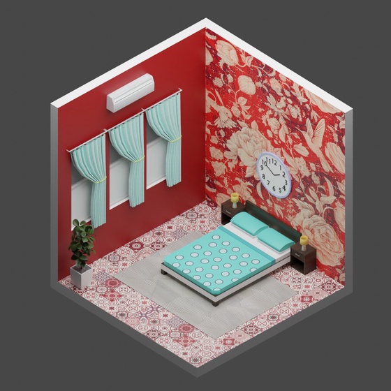 3D Room #3808