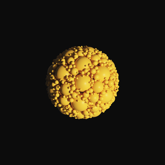 Yellow Bedanie Cluster