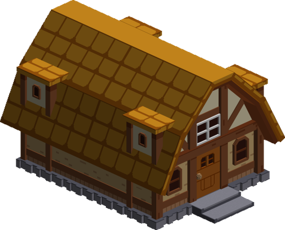 Yellow Roof House