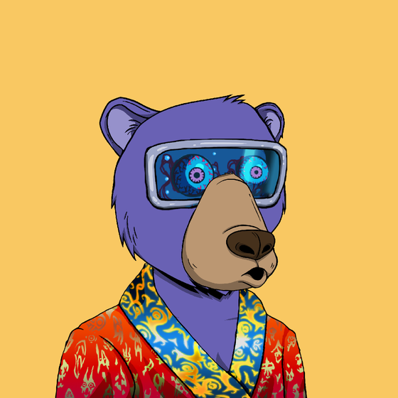 Mutant Bears Yacht Club #718