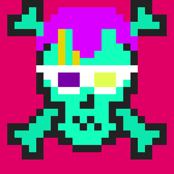 Cyber CryptoSkull #792