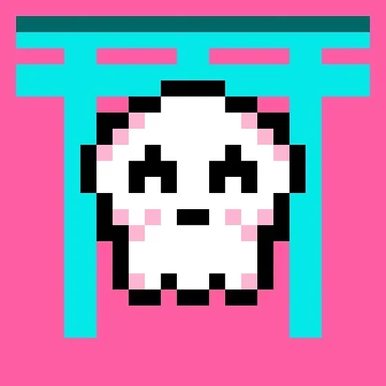 Kawaii SKULL #6853