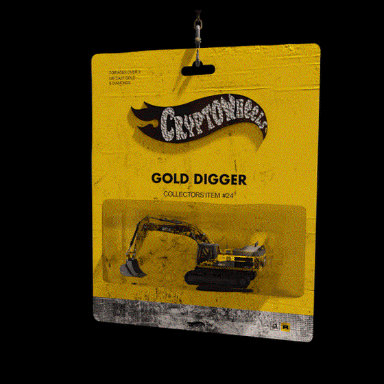 CRYPTOWHEELS #24 - GOLD DIGGER