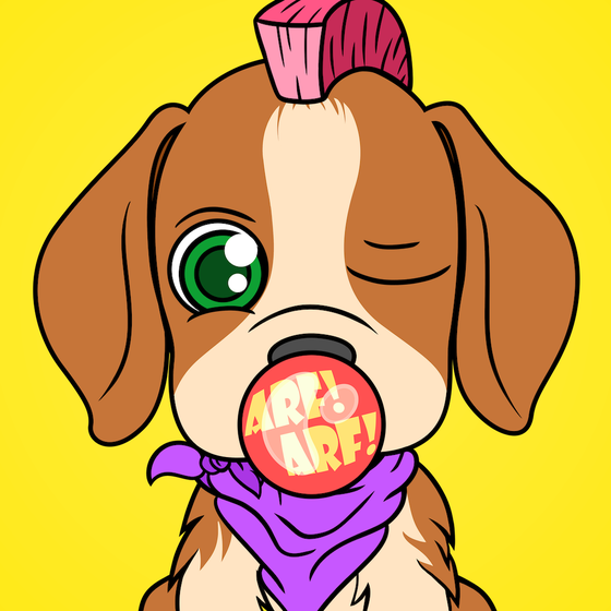 Bubblegum Puppy #9914