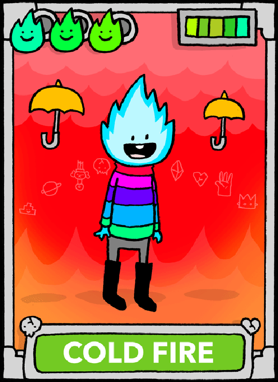 COLD FIRE CARD