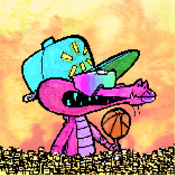 Pixelated Ganja Gators #50