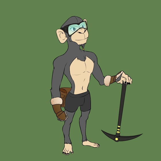 Mining Ape #2667