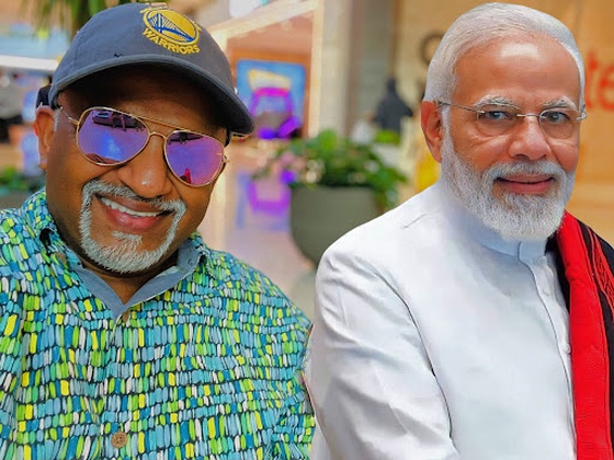 Nik With Modiji 