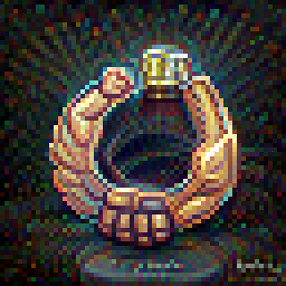 'Victory Bender' Bronze Ring of Power +1