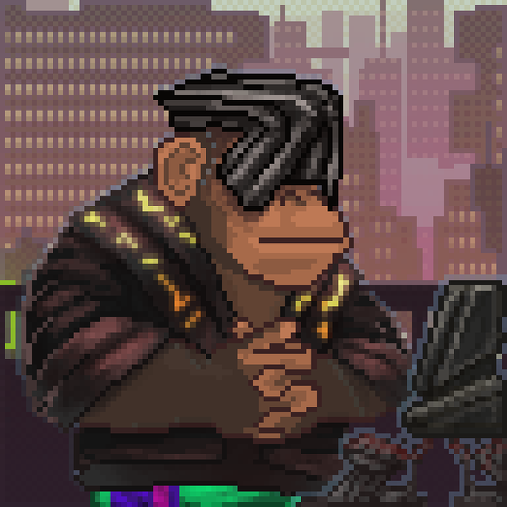 Cyberpunk Ape Executives #118