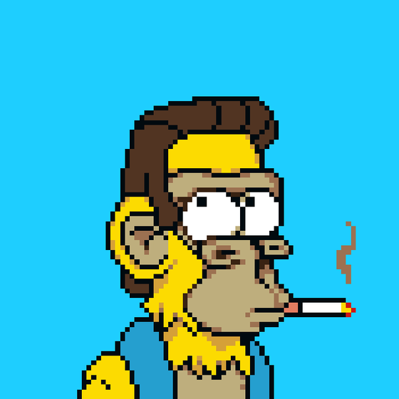 Pixel Simp Ape YC #6357