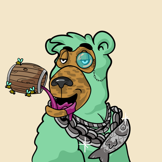 Buzzed Bear #7664