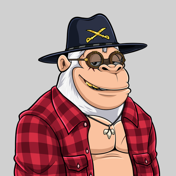 Smokin' Gorilla #6381