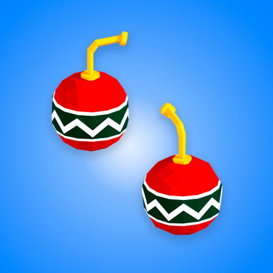 Christmas Ball Earring