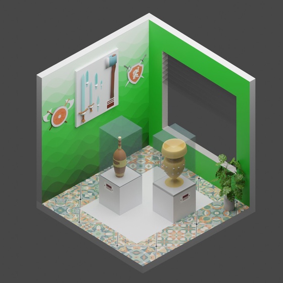 3D Room #3748