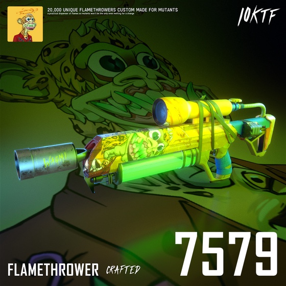 Mutant Flamethrower #7579