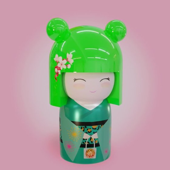 Kokeshi Kazumi #1202