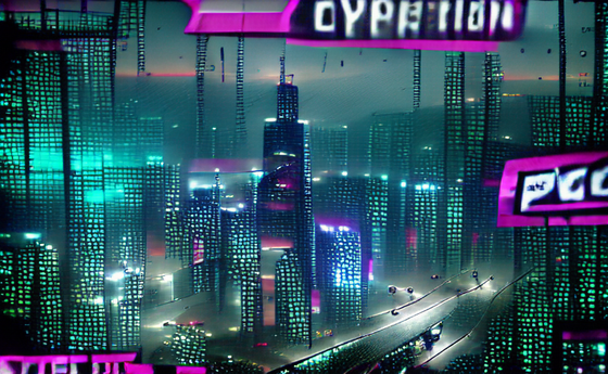 Cyberpunk Landscape 23