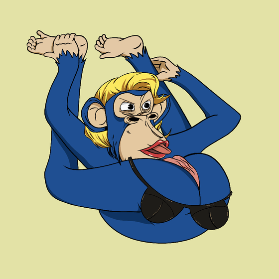 LADY APE YOGA CLUB #7411