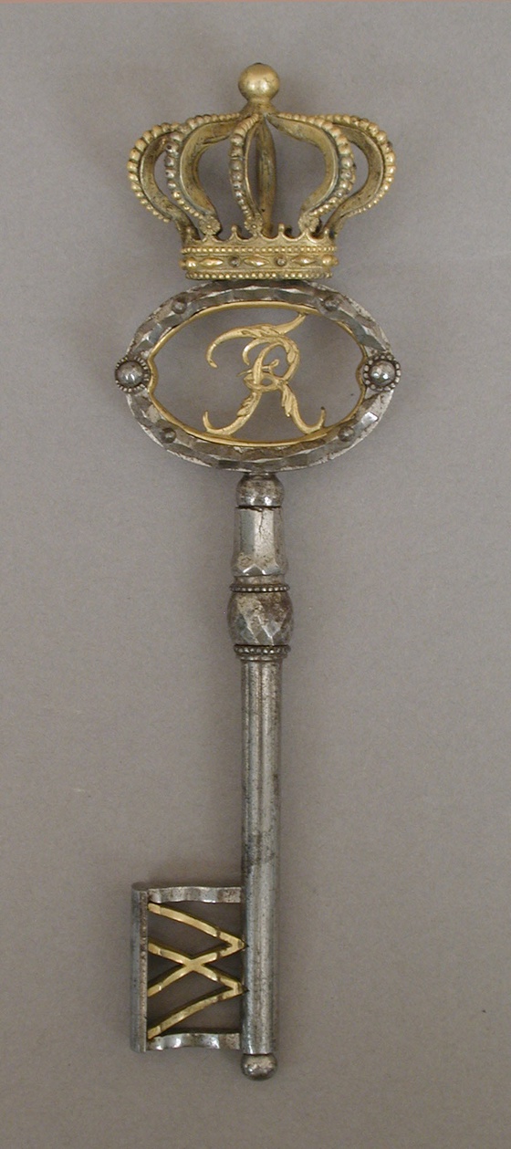 Palace key late 18th–early 19th century German