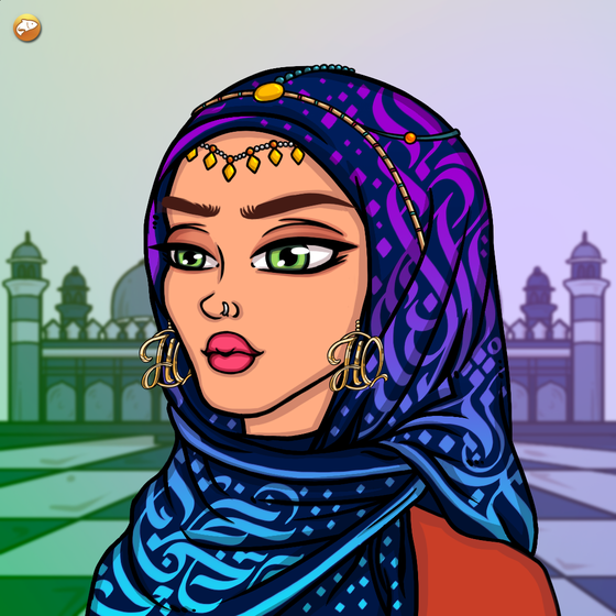 Hijabi Queen #2103