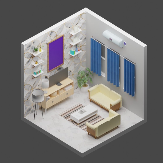 3D Room #3207