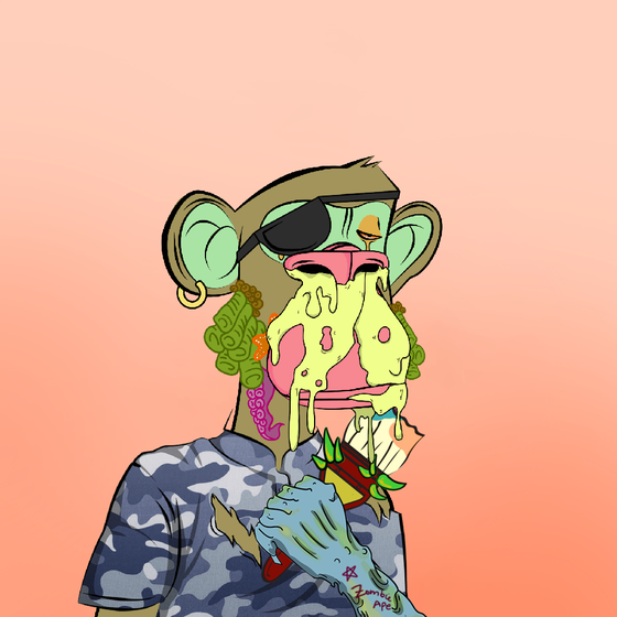 Zombie Ape Artist #821