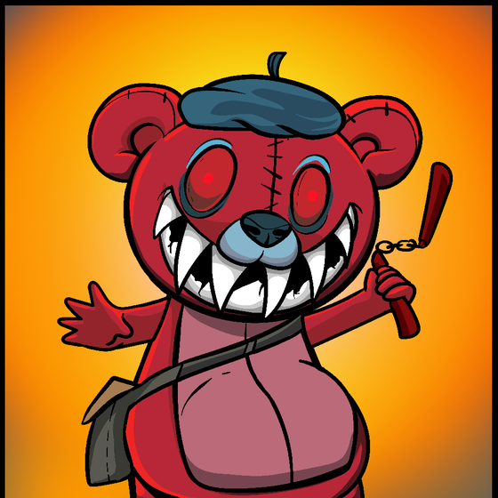 Psycho Teddy #00520