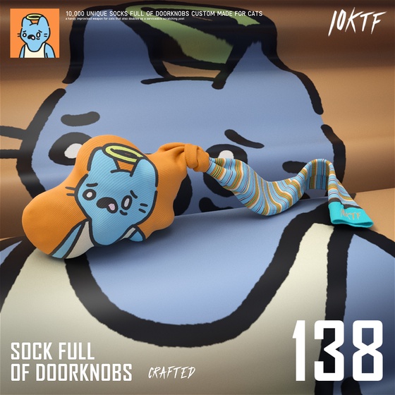 Cool Sock Full of Doorknobs #138