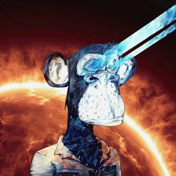 Animated Bored Ape #Burning Sun Edition 