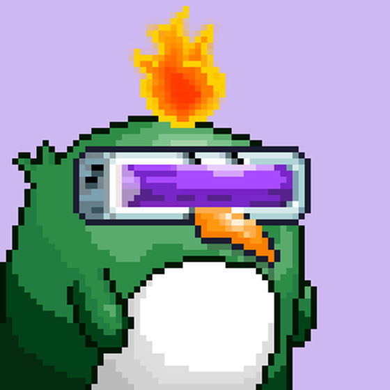 Cool Pixel Pudgy Penguin #898