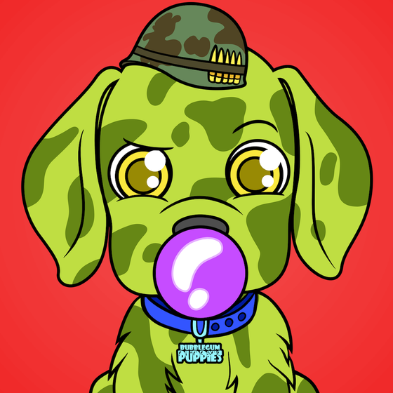 Bubblegum Puppy #2544