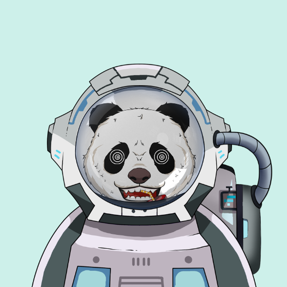 Panda Astronaut Club #796