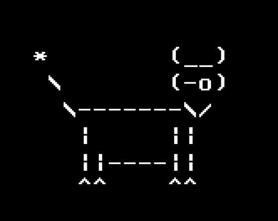 ASCII Cow Kennedy