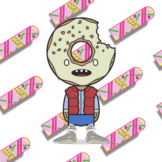 Marty McFly “DONUT HEADS” - #21 - Collector's Edition