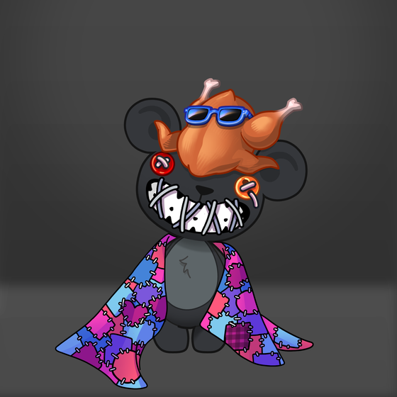 Evil Teddy Bear #6509
