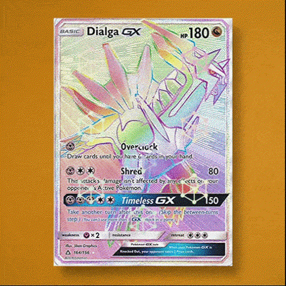 Dialga GX - 164/156 - Secret Rare - Sun & Moon: Ultra Prism