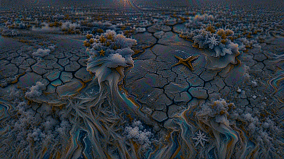 FROSTED SALT FLATS EARTH ELEMENT