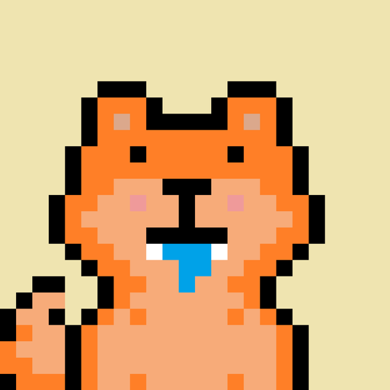 Pixelated Shiba Inu #405