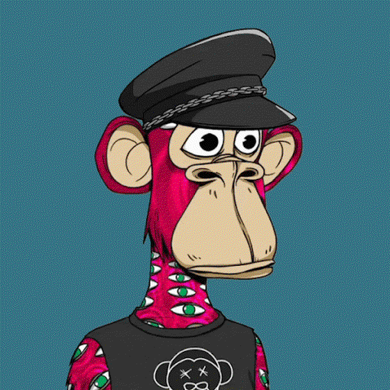 Animated Bored Ape [ Blue Eyes ]