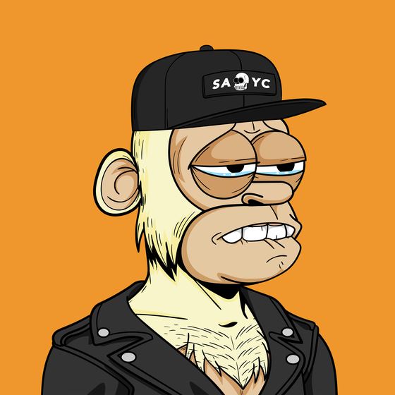 Simp Ape Yacht Club #5556