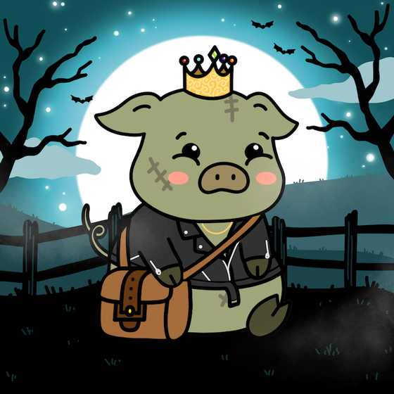 Zombie Piggie Palz #71 - Nathan