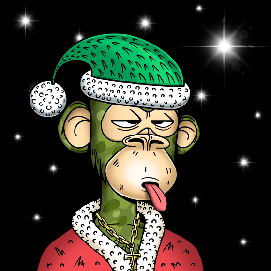 Santa Apes #00148